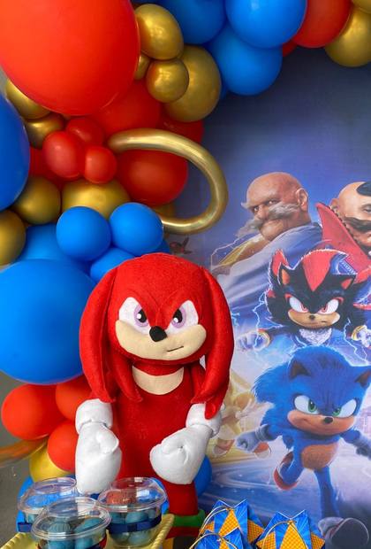 Knuckles em feltro