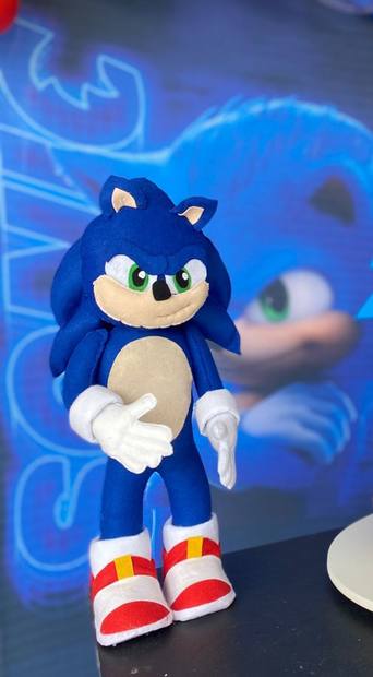 Sonic em feltro